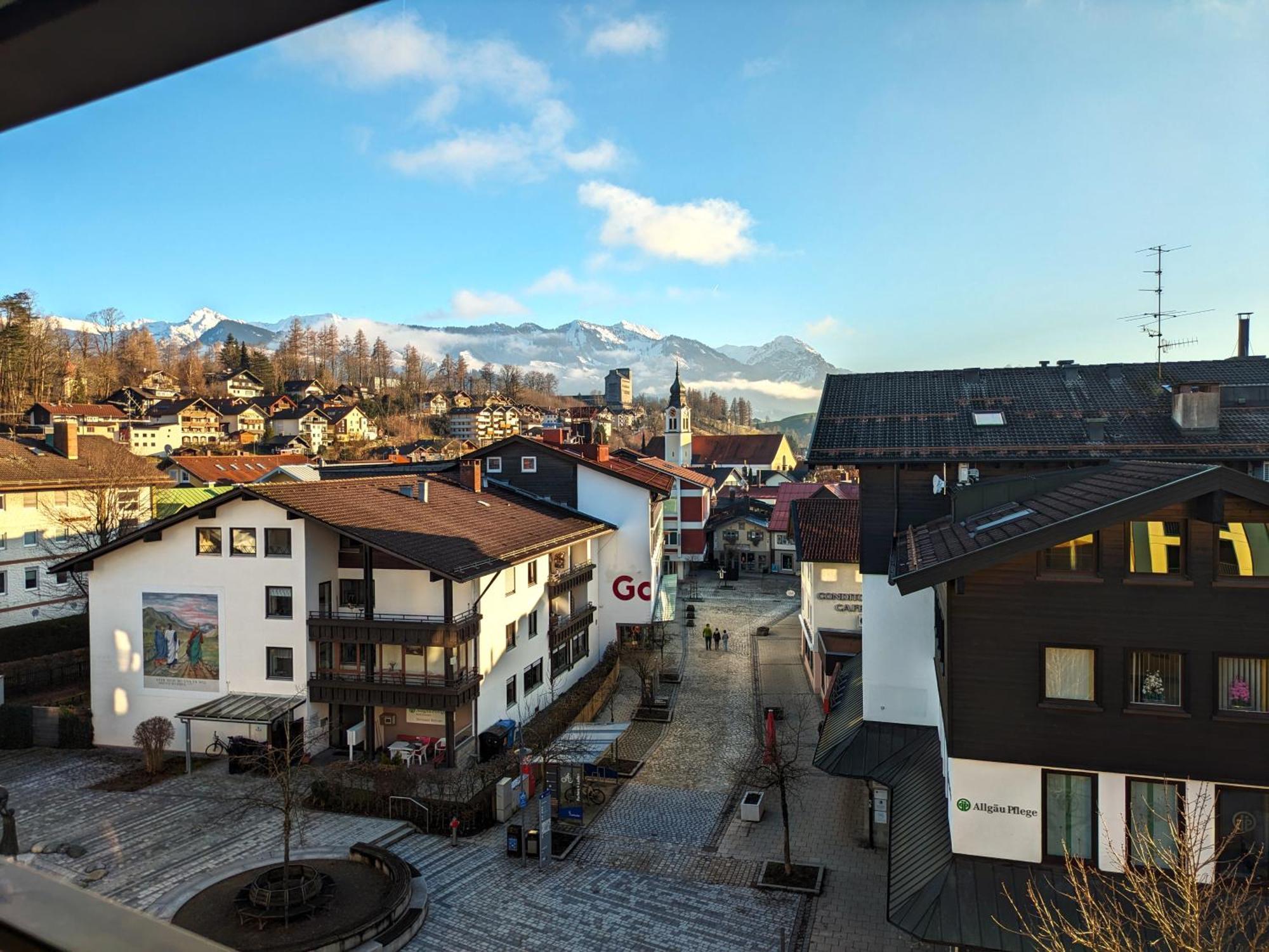 Hotel Zum Goldenen Hirsch Sonthofen Exterior foto